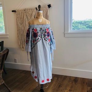 Beautifully embroidered Zara Dress